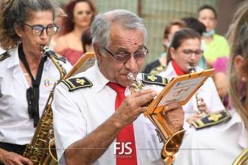 El Goro despide sus fiestas patronales con la procesión de la patrona/TA y Francisco Javier Santana.